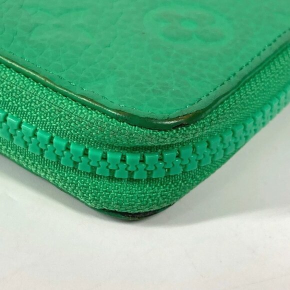 LOUIS VUITTON M81549 Monogram-Taurillon Clemence Zippy Wallet Zip Around Wallet - Picture 9 of 16